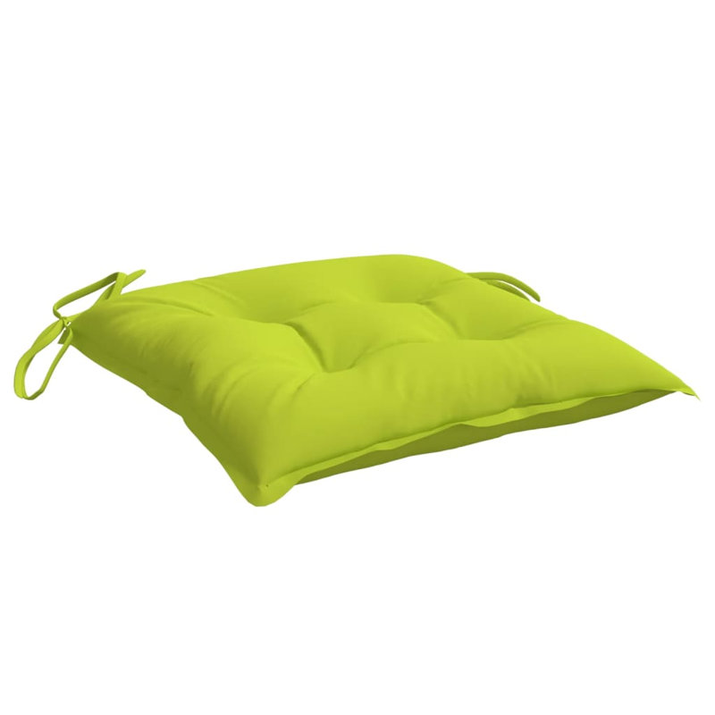 Outdoor 2.8'' Seat Cushion, 19.7" x 19.7", Bright Green