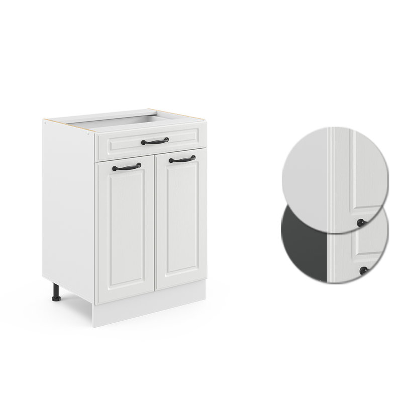 Candleick Module 3 + front R-Line country house white (48), White