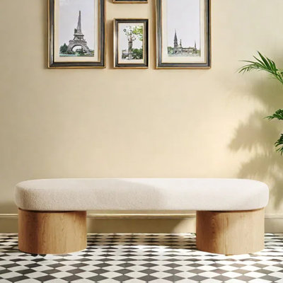 Banc simple pour changer de chaussures