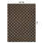 Checkered Dark Gray/Natural Easy-Care Jute-Style Indoor/Outdoor Flat Woven Area Rug-1506320488-1506320497