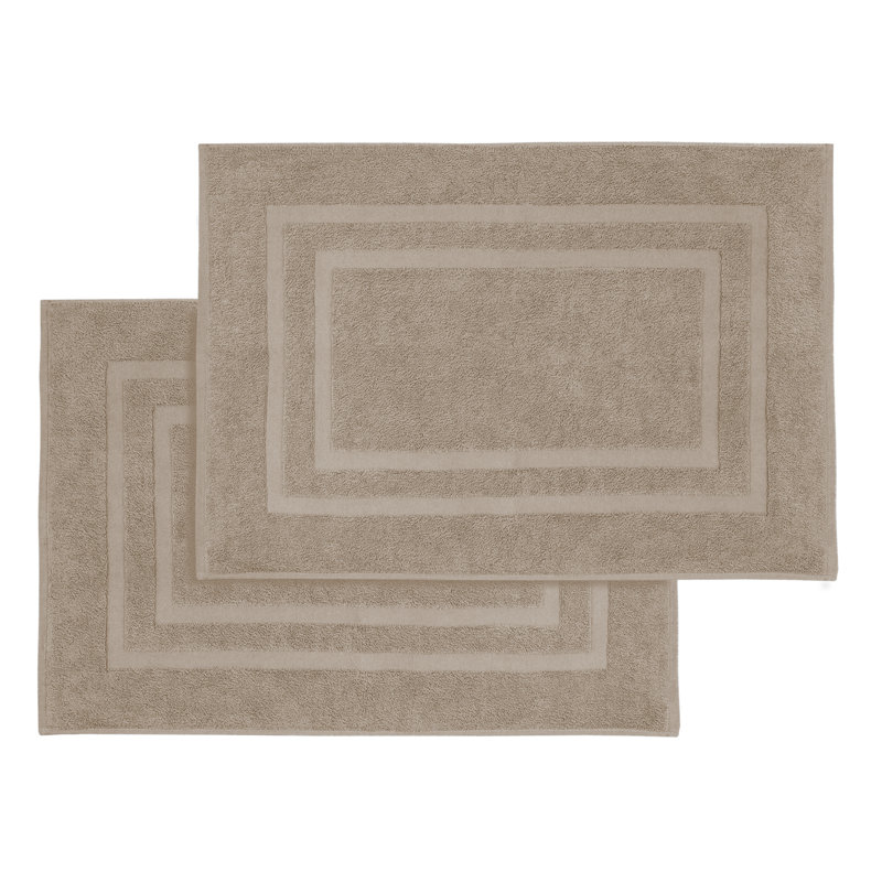 Joktan Terrycloth Bath Mat, Sand