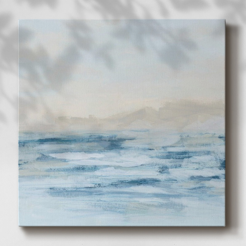 Toile tendue Distant Tides I-Gallery, H 16 po x l 16 po x P 1,5 po