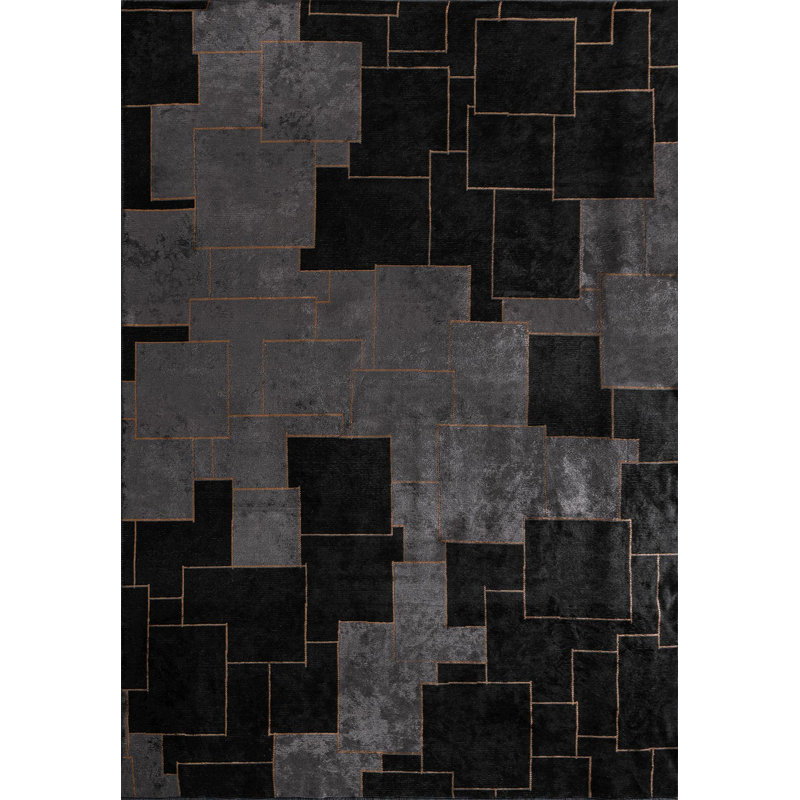 Rapture Abstract Area Rug, Rectangle 7'10" x 11'2"
