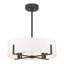 Ventilateur 4 lumières Mansell en noir mat-1568143139