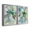Peut-être Petunias I - ensemble de 2 reproductions d'art sur toile-129725534-129725522