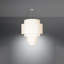 7 - Light White Drum Pendant