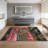 Floral & Animal Print Area Rug, Soft And Lightweight, Suitable For All Seasons, Easy To Maintain And Easy To Clean, Machine Washable Carpet Floor Mat, Suitable For Living Room, Bedroom, Hallway, Balcony, Entryway, Room Decor, Home Decor, Outdoor Decor-2066967734