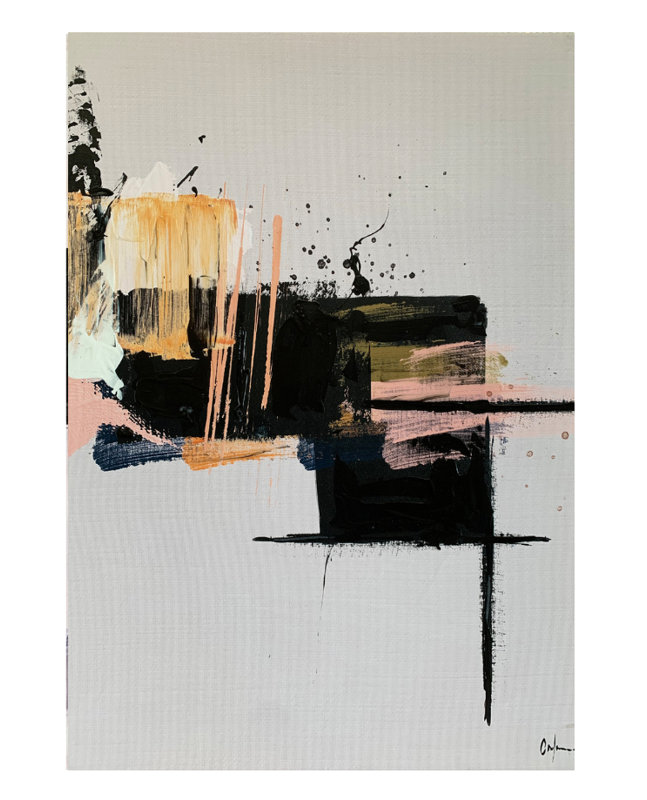 Formelle Cortile 1 Canvas Print Artwork, Without Frame, 130cm H x 100cm W