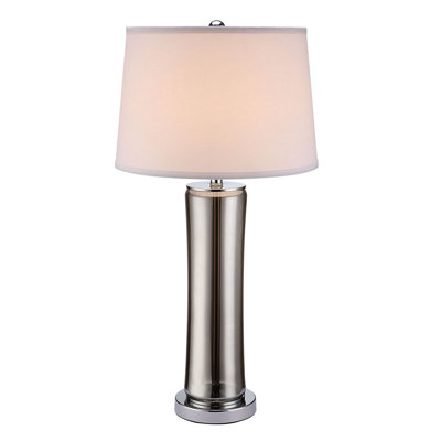 Lampe de table en verre