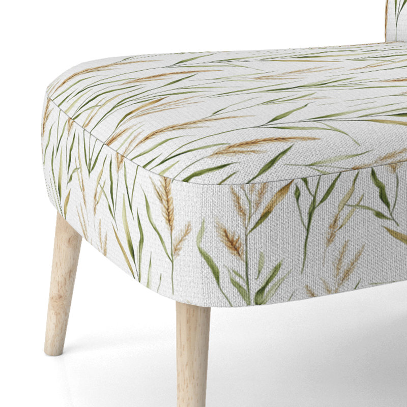 Chaise d'appoint floral Floral, Chaise d'appoint sans accoudoirs
