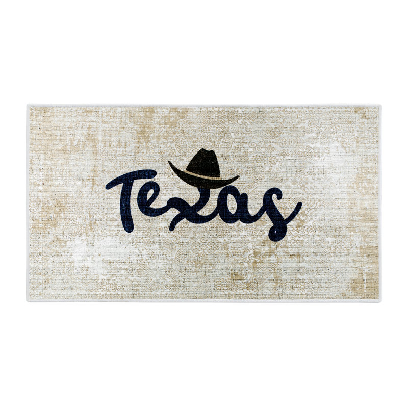 US States Cotton Indoor Rug
