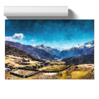 The Annapurna Circuit In Nepal - No Frame Print