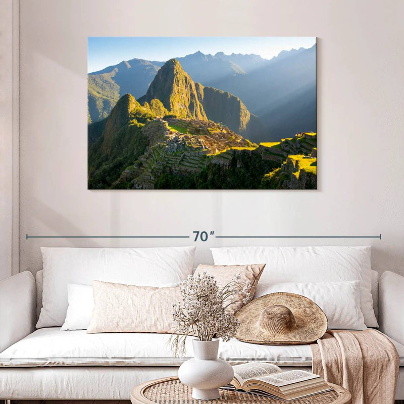 Lilie Morning At Machu Picchu, 30" H x 45" W