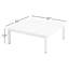 Cloud Coffee Table, Powder Coated White-440090585