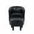 Black Tufted PU Leather selected