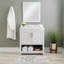 Coiffeuse 30 po avec miroir Stovall-537844315