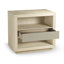 Water 1 - Drawer Solid Wood Nightstand