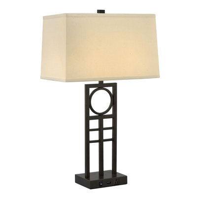 Anello Metal USB Table Lamp