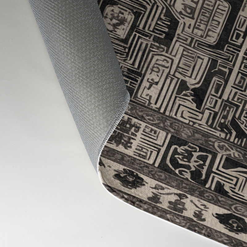 Tapis intérieur et extérieur ArtDeco, Rectangle 9 pi x 12 pi