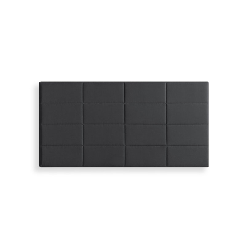 Raimunda Upholstered Headboard, Black, Single (3')