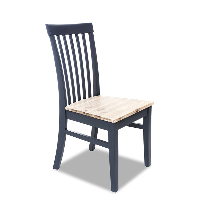 Taylor Slat Back Side Chair, Blue