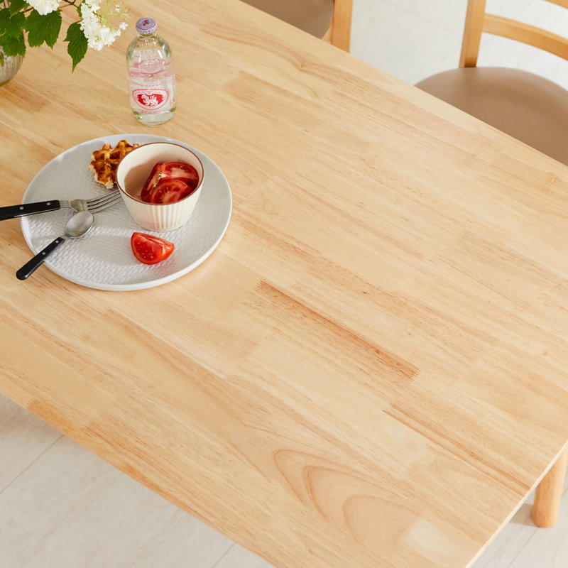 Table de salle à manger Husno, Naturel, H 29,1 po x L 59 po x l 27,6 po
