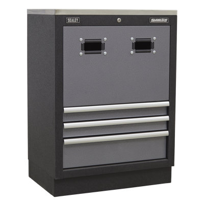 Single Storage Cabinet - 91 cm H x 68 cm W x 46 cm D