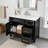 Doory 36" Bathroom Vanity With Sink Top-1534461704
