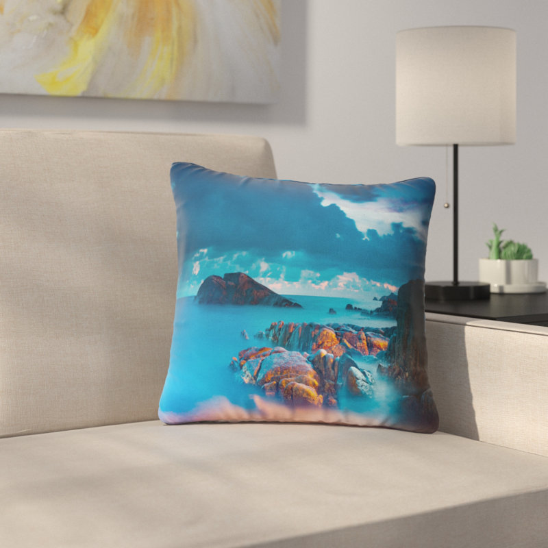 Housse de coussin carré et insert, 18 po x 18 po