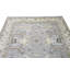 Tapis argenté 8 x 10 Oushak
