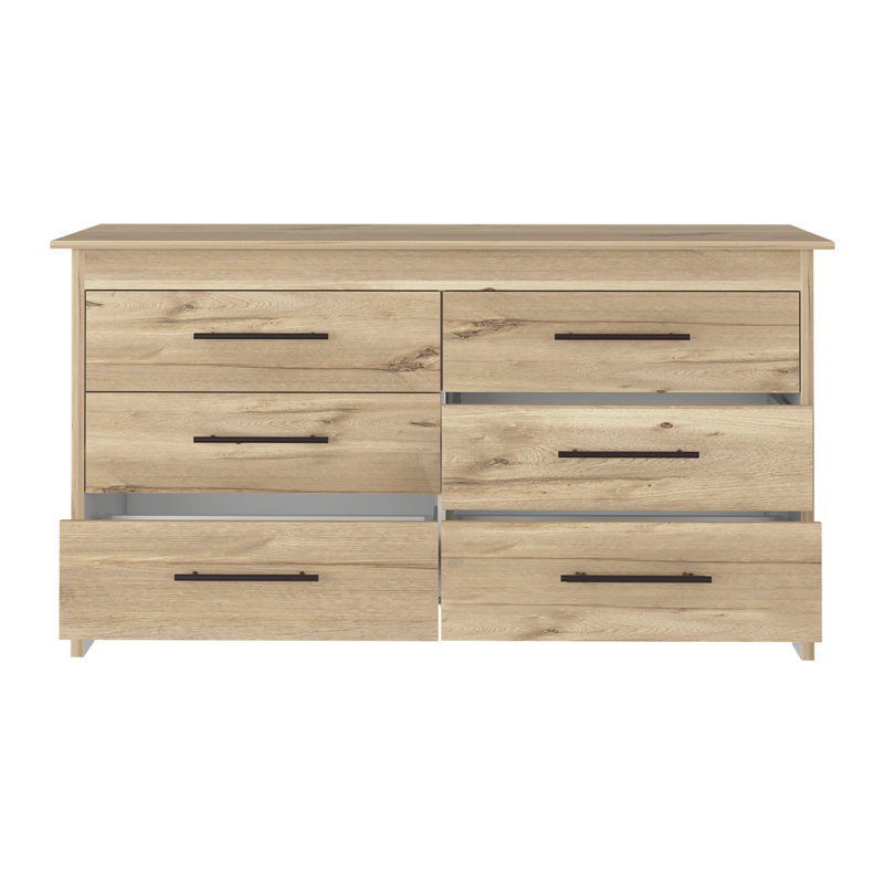 Commode double 59 tiroirs Anastazja, Brun