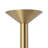 Valor 78-in Brushed Gold dimmable LED Floor Lamp-124959608