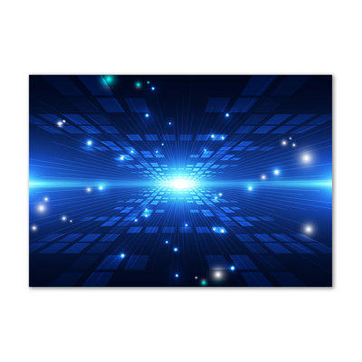 Three-dimensional Background - Wrapped Canvas Print