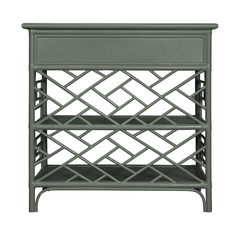 Chippendale End Table, Evergreen