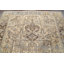 Tapis motif géométrique rétro Heriz Persian noué à la main 8 x 11