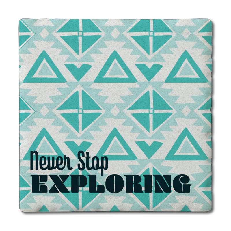 Exploring Single Tumbled Tile Coaster Create Your Own Set