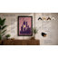 Urban Silhouette at Dusk Modern - Framed Print-1936578753-1936578751