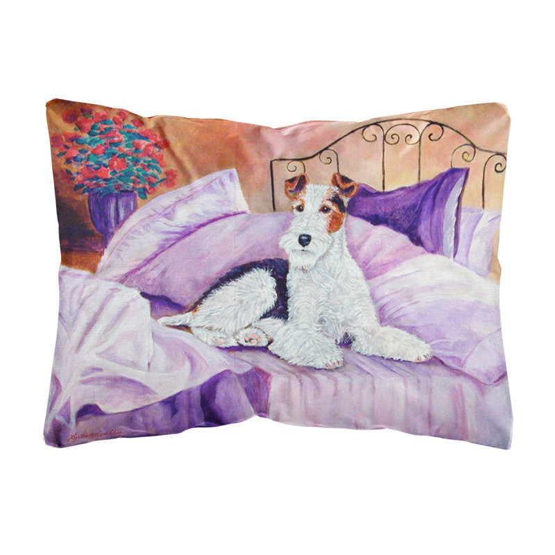 Coussin décoratif d’intérieur/d’extérieur terrier fox