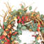 Couronne d'automne en coton 26 po