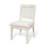 Zemi Dining Chair Set Of 2, Rattan Back, Beige, Light Gray Solid Wood-118123947