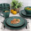  Radiance Ocean Bloom 16-Piece Dinnerware Set-1810186510