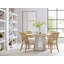 Lorenc Round Solid Wood Dining Table