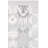Ikat Hand Tufted Wool/Cotton Ikat Rug in Light Gray/Ivory-172100976