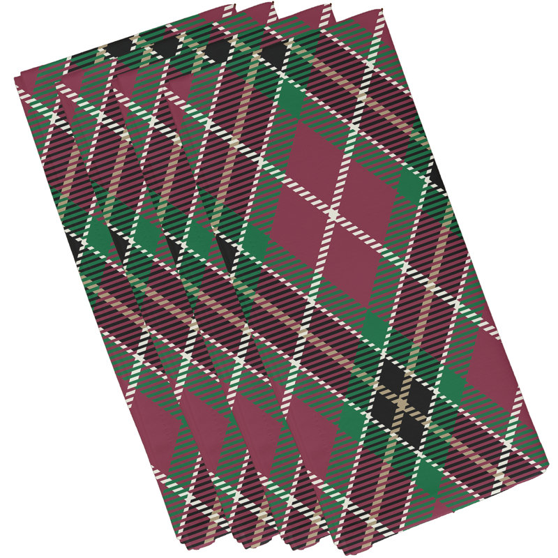 Ensemble de serviettes 4 pièces Kordell, Rouge