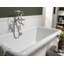 Edwardian™ Exposed 3 Handle Floor Mounted Clawfoot Tub Faucet-105356497