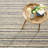 Calder Stripe Pewter Blue Handwoven Jute Rug-74721239