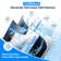 Under Sink Water Filter Reverse Osmosis System Water Filtration System with 8-Stage RO Filter, 600 GPD, High Efficiency, Reduce PFAS, RO & Filtered Water Options, NSF/ANSI 58 Certified