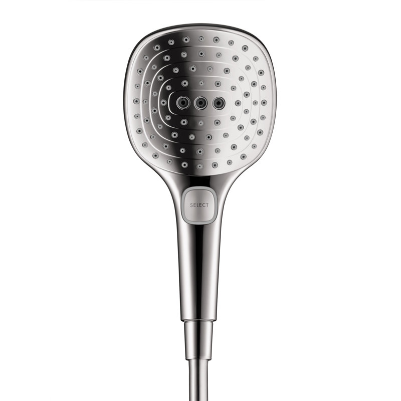 Raindance HG Select 120 Multi Function Handheld Shower Head, Chrome, 2.5 GPM