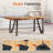 Udo Metal Bench Legs, Set of 4