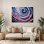 Art mural en métal Sci Fi Plasma Energy Formations-1740669870